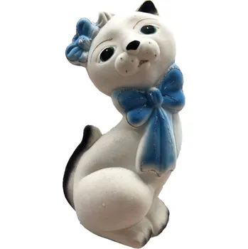 Pokladnička Pokladnička Kočka s mašličkou 25*14cm