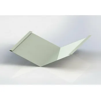 Plech Úžlabí RŠ 500 1 bm Světle šedá P.10 hladká