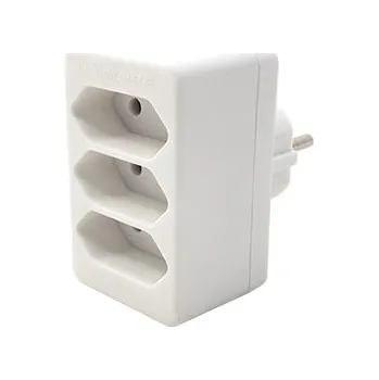 Prodlužovací kabel BACHMANN Roztrojka 230V, 3x typ C, bílá (921.272) - 19.07.3806