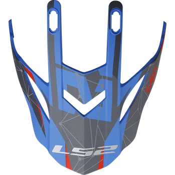 Helma na motorku LS2 Helmets LS2 MX437 EVO PEAK ALPHA BLUE