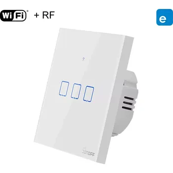 vypínač Sonoff TX1 - 3CH (WiFi Vypínač Osvětlení s RF)
