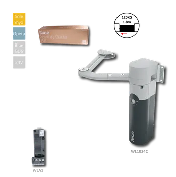 Pohon brány Walky1024C samostatný pákový pohon pro křídlovou bránu WL1024C