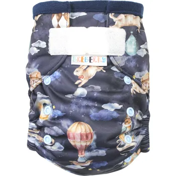 Plenkové kalhoty Breberky Kapsová plenka (M), bez křidélek - Balónový sen SZ