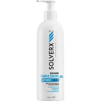 Sprchový gel Solverx Atopic Skin sprchová emulze pro atopickou pokožku, 500 ml