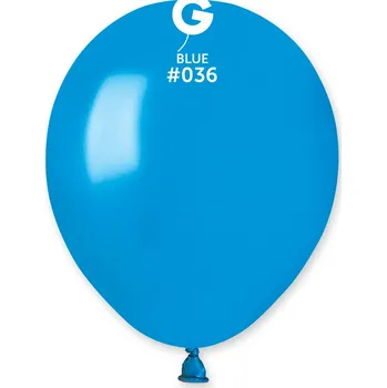 Balónek Svet balonku Balónik - metalický modrý 13 cm