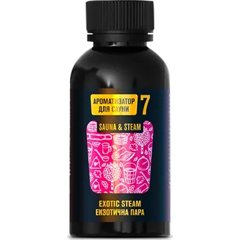 Aroma difuzér Saunove aroma Exotic steam 100 ml Golden-Farm