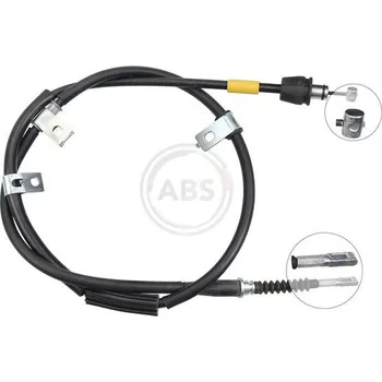Lanko parkovací brzdy Tažné lanko, parkovací brzda A.B.S. K19069