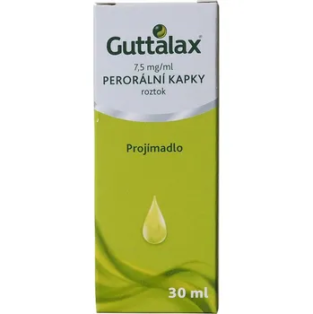 Lék proti zácpě Guttalax Perorální kapky 7,5 mg