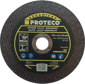 Řezný kotouč kotouč řezný keramický 115 x 1,2 x 22 mm na kov a na nerezovou ocel