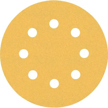 Dílna BOSCH Brusný papír EXPERT C470 s&nbsp;8&nbsp;otvory pro vibrační brusky 115&nbsp;mm, G 120, 5&nbsp;ks 2608900797 free_store_pickup