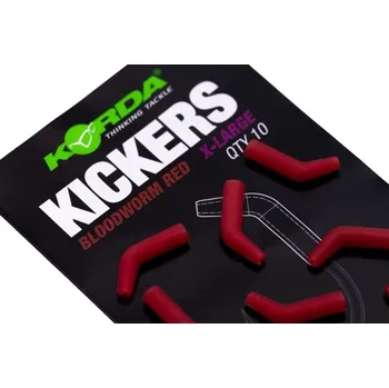 KORDA - Rovnátka Kickers Bloodworm Red vel. XL 10 ks