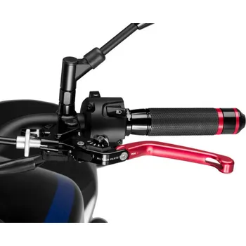 Páčka spojky bez adaptéru PUIG 3.0 210RN skládací červeno/černá