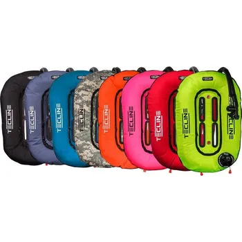 Potápěčské vybavení Tecline Starter set: Donut 13 s nerezovým backplatem a QR postrojem Barva: Orange