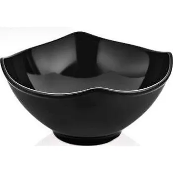 KULSAN IDA MELAMÍNOVÁ MISKA 36 CM ČERNÁ
