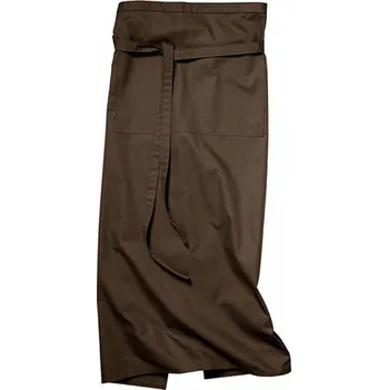 Kuchyňská zástěra CG Workwear Gastro zástěra Roma odolná proti pomačkání 100 x 100 cm Barva: toffee, Velikost: 100 x 100 cm CGW1260