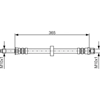 Brzdová hadice Brzdová hadice BOSCH 1 987 476 851