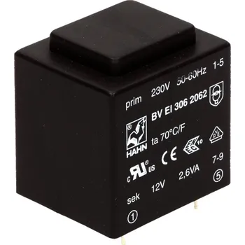 Transformátor BV EI 303 2031 transformátor 1x9V/1,9VA