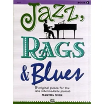 JAZZ RAGS BLUES BOOK 4 PIANO - Mier, Martha