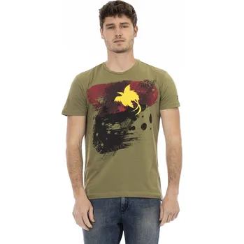 Pánské tričko Pánské triko 2AT16 Trussardi Action Barva: Zelená, Velikost: M