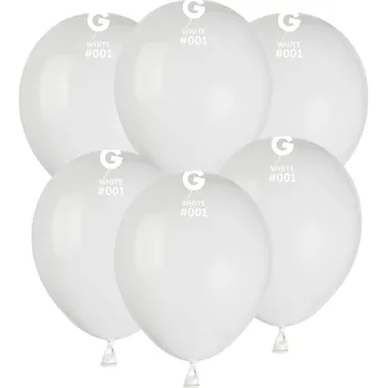 Balónek Svet balonku Balónek pastelový bílý 13 cm 100 ks