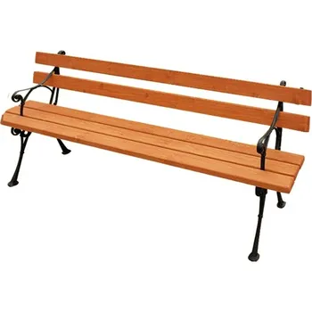 Zahradní lavice Jandrew Dřevěná zahradní lavice Parková 180 cm z masivního dřeva Jandr barevné odstíny zahradní: bez povrchové úpravy