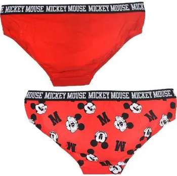 Kalhotky Podmix Dámské spodní prádlo - Mickey Mouse červené Velikost - dospělý: M