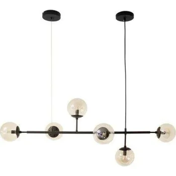 AZzardo AZ4698 závěsné svítidlo HELIOS 6 černá