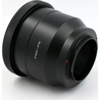 Adaptér / redukce z PENTACON SIX na FUJI X (Umožní nasadit Pentacon Six objektivy na fotoaparáty Fujifilm X)