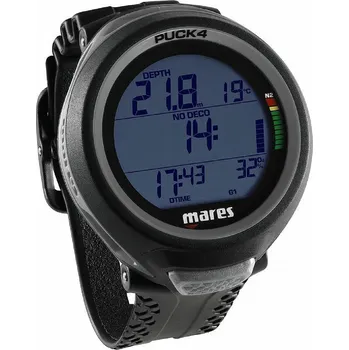Potápěčský počítač Počítač Mares PUCK 4 černá