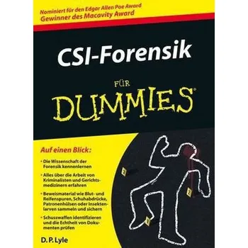 Příroda CSI-Forensik für Dummies - Lyle, Douglas P.