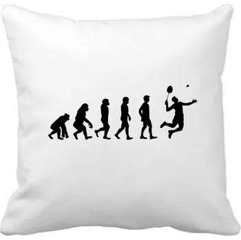Dekorativní polštářek Fenomeno Polštářek - Evoluce badminton