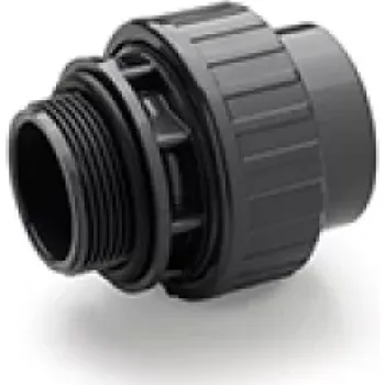 Pooltechnika Šroubení L/Z vnější d50-1 1/2" PN10 PVC CLV