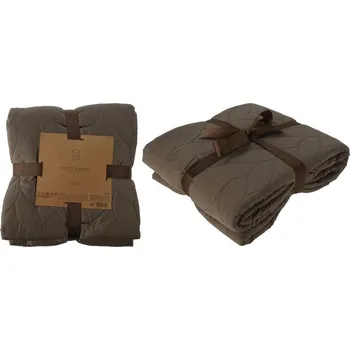 deka Homestyling Deka prošívaná 200 x 220 cm PREMIUM hnědá