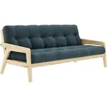 sofa GRAB natural pine (pohovka z borovice) karup natural pale blue 513