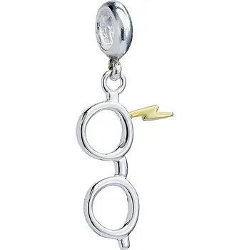 Přívěsek Harry Potter stříbrný přívěsek Brýle s bleskem