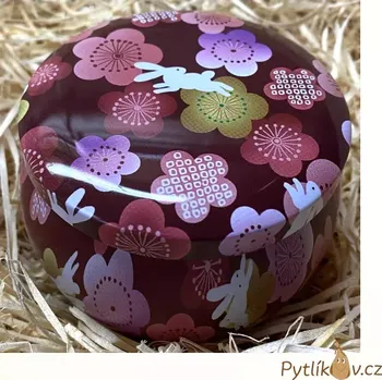 Svíčka Sójová svíčka s dřevěným knotem Šeřík 150g (Přírodní svíčka ze sojového vosku s dřevěným knotem. Svíčka s vůní Šeřík.)