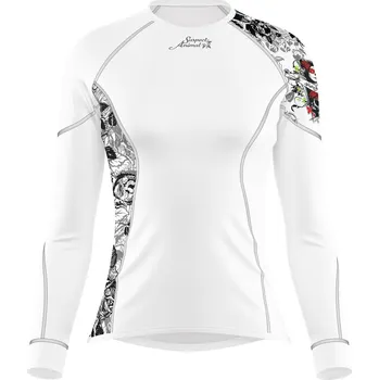 Dámské termoprádlo Dámské funkční triko dlouhý rukáv LADY bílá Bamboo Ultra