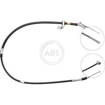 Lanko parkovací brzdy Tažné lanko, parkovací brzda A.B.S. K19408