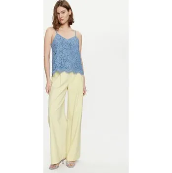 YAS Top Perla 26032812 Modrá Regular Fit S