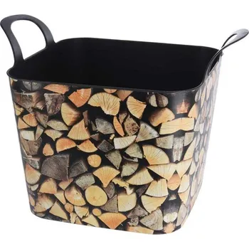 Odpadkový koš Koš KAYU 36 L hnědý