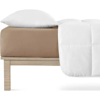 Prostěradlo Prostěradlo Jersey Lycra Andrea Simone 90x200, milk chocolate