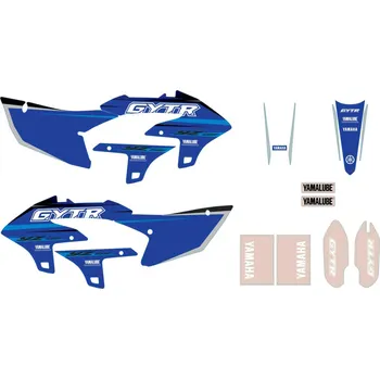 Zavazadlo na motocykl Sada samolepek GYTR® Yamaha YZ25F / 450F