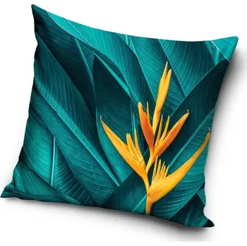 Polštář Povlak na polštářek Strelície Žlutá