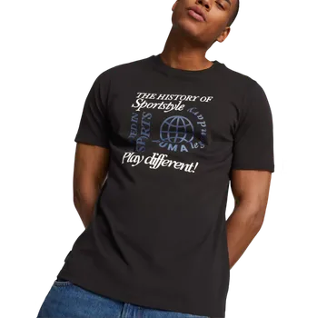 Pánské tričko Triko Puma Graphic Legacy T-Shirt 622735-01 Velikost M