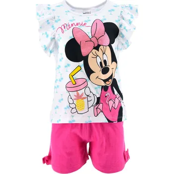 Dívčí pyžamo Dívčí pyžamo DISNEY MINNIE HAWAI bílo-růžové Velikost: 116