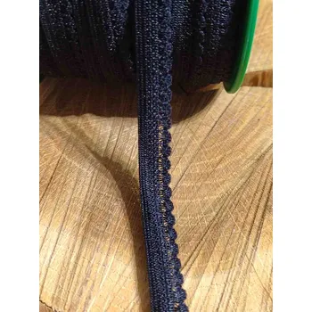 Textilní guma Pruženka prádlová 9 mm barva černá