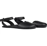 Ahinsa shoes Ahinsa flexibilní široké barefoot sandálky – Černá Velikost EU: 39, vnitřní délka: 256, vnitřní šířka: 105