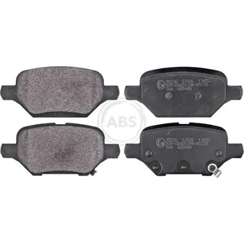 Brzdová destička Sada brzdových destiček, kotoučová brzda A.B.S. 35236