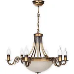 Závěsné svítidlo Lemir O2126 W8 PAT ARKADIA patina