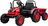 Baby Mix Elektrický traktor, červený
